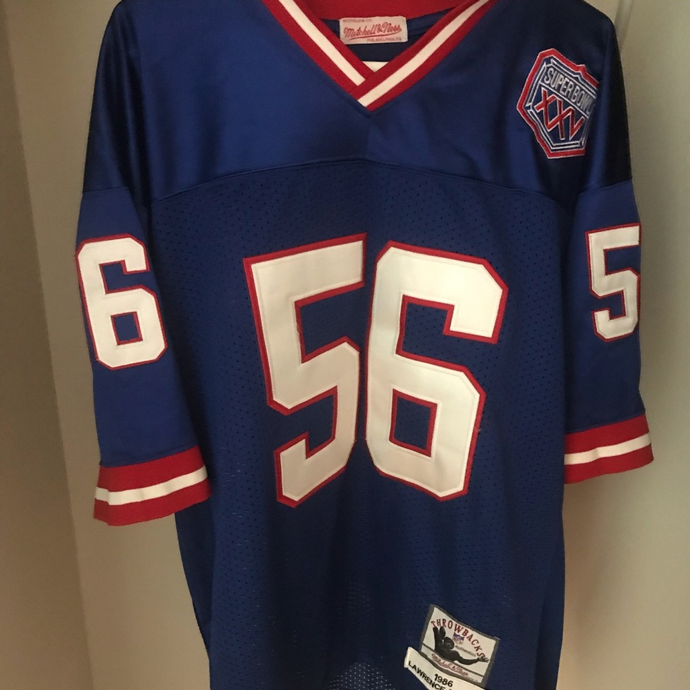 L Mitchell & Ness Super Bowl 25 Taylor Jersey